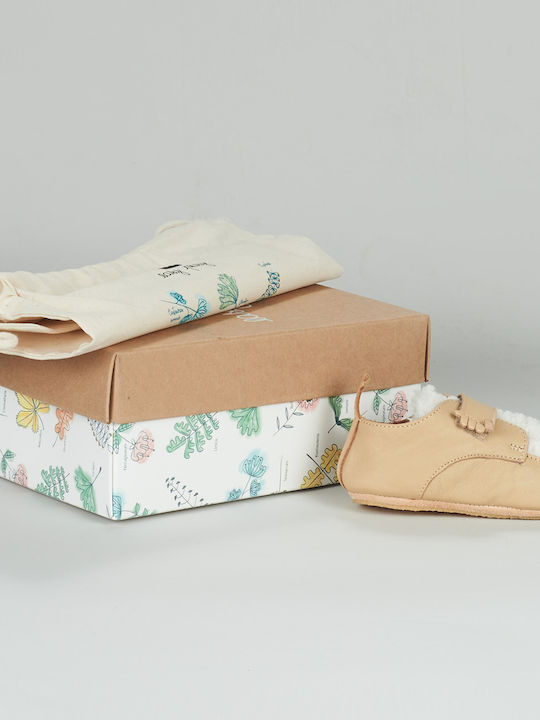 Kinderhausschuhe Beige