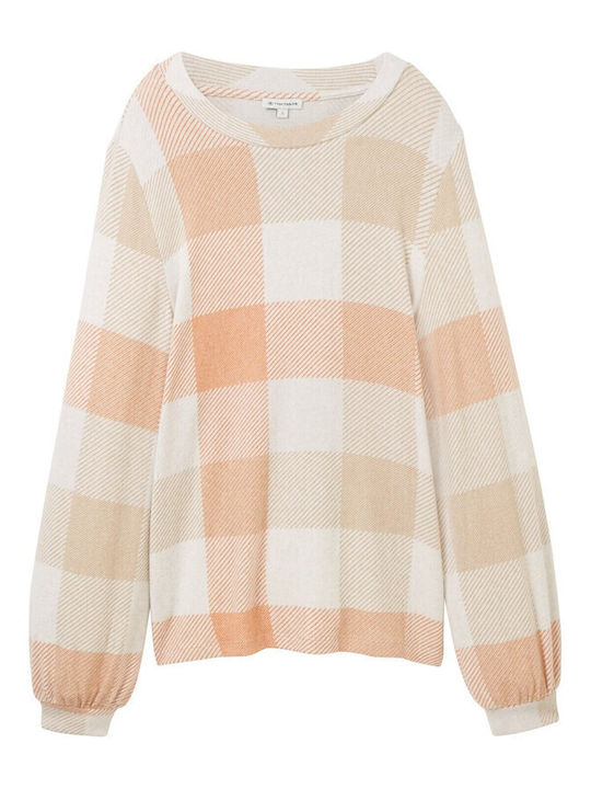 Damen Bluse Langärmelig Salmon