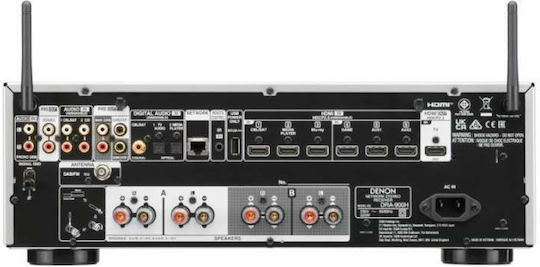 Denon DRA-900H Integrated Hi-Fi Amplifier Stereo 100W/8Ω Silver