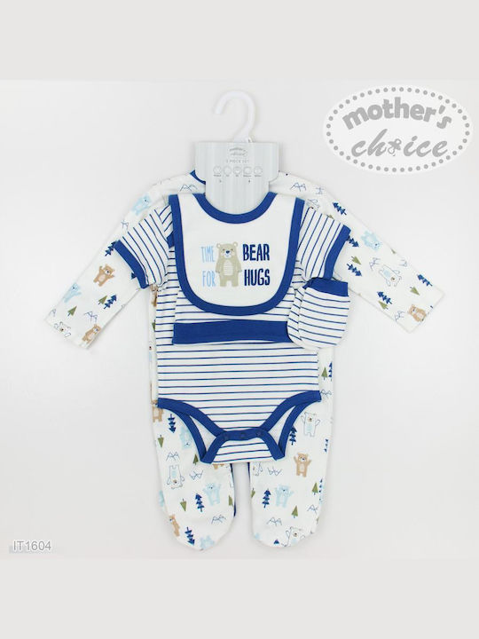 Mother's Choice Set Body pentru Bebeluși Albastru