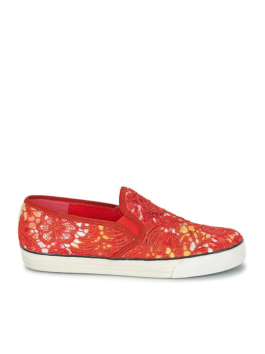 Damen Slip-Ons Rote