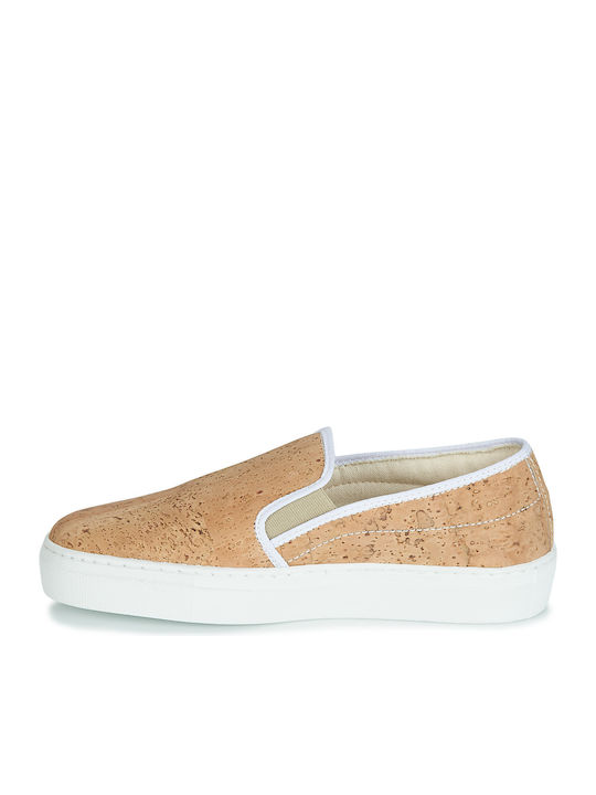 Γυναικεία Slip-On Μπεζ