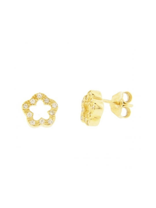 Xrisokosmima Earrings made of Gold 14K