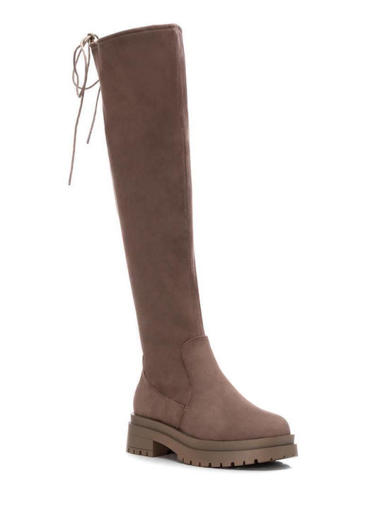 Damenstiefel Braun