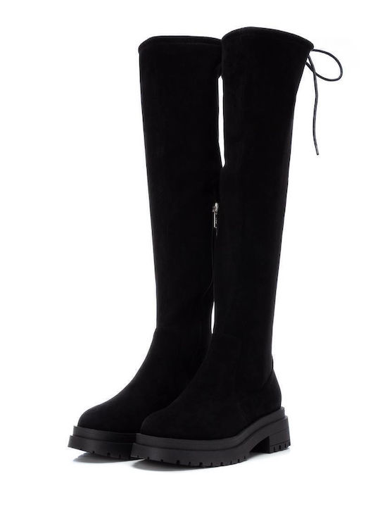 Damenstiefel Schwarz