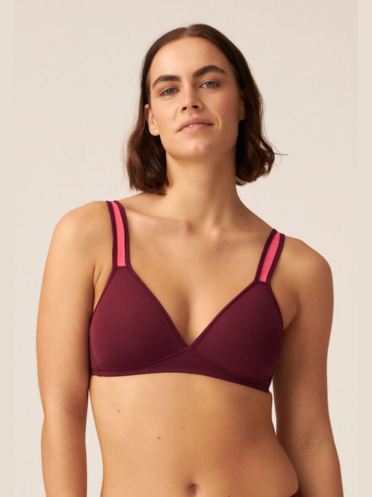 Naturana Bordeaux Sutien fără Baloane