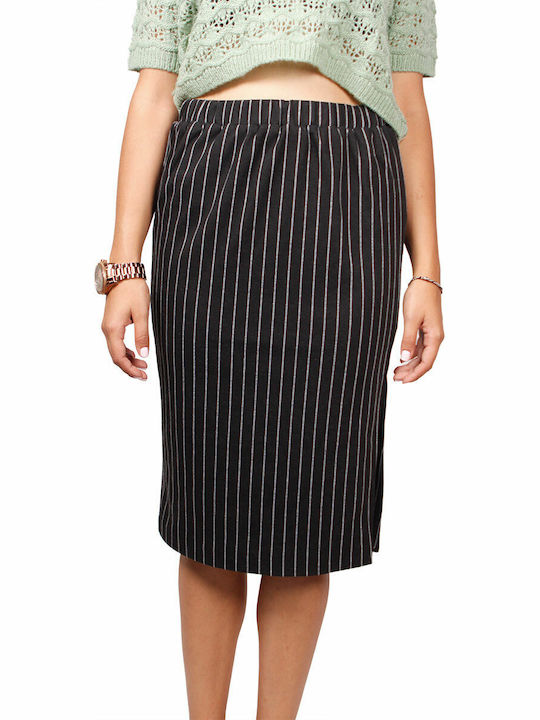 Soft Rebels High Waist Skirt in Black color