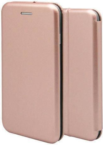 Book Δερματίνης Ροζ Χρυσό (Pocophone F1)