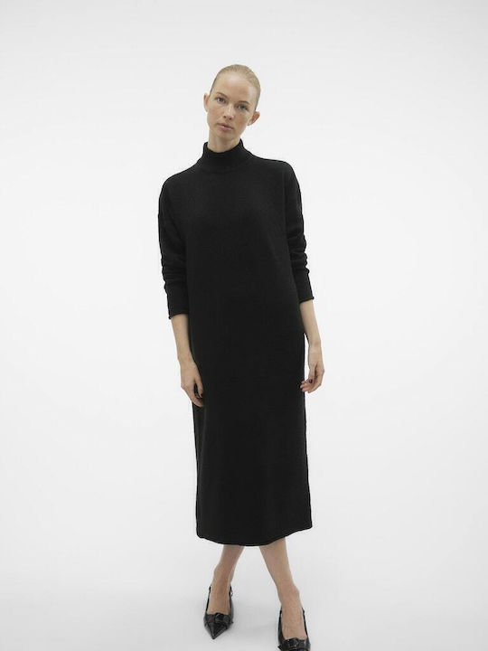 Kaden Midi Dress Black