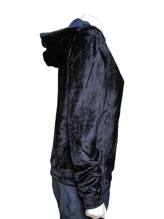 Γυναικεία Ζακέτα σε Navy Μπλε Χρώμα