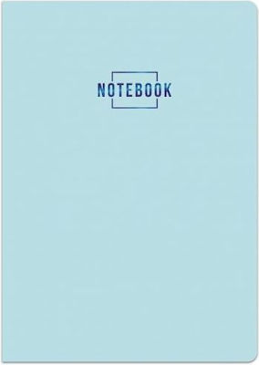 Notebook Ruled A4 96 Sheets Pastel 1pcs (Μiscellaneous Designs/Colors)