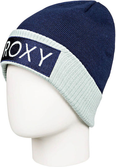 Valley Beanie Unisex Beanie Knitted in Blue color