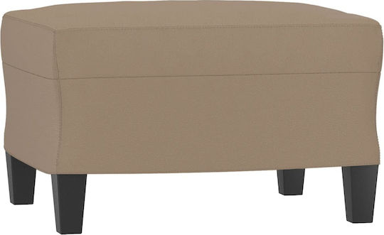 vidaXL Three-Seater Artificial Leather Couch Brown 198x77x80 cm