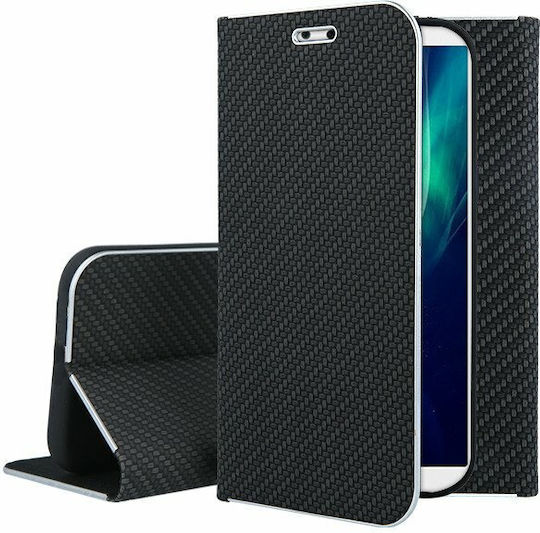 Vennus Book Piele artificială Negru (Huawei Y9 2018)