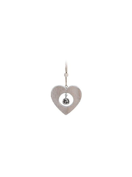 Heart Wooden Ornament 11.5x17cm