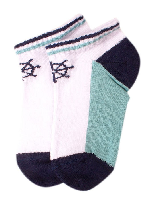 Bi Baby Kids' Ankle Socks Blue 3 Pairs