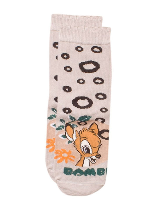 Disney Детски чорапи Височина до коляното Bambi Многоцветни