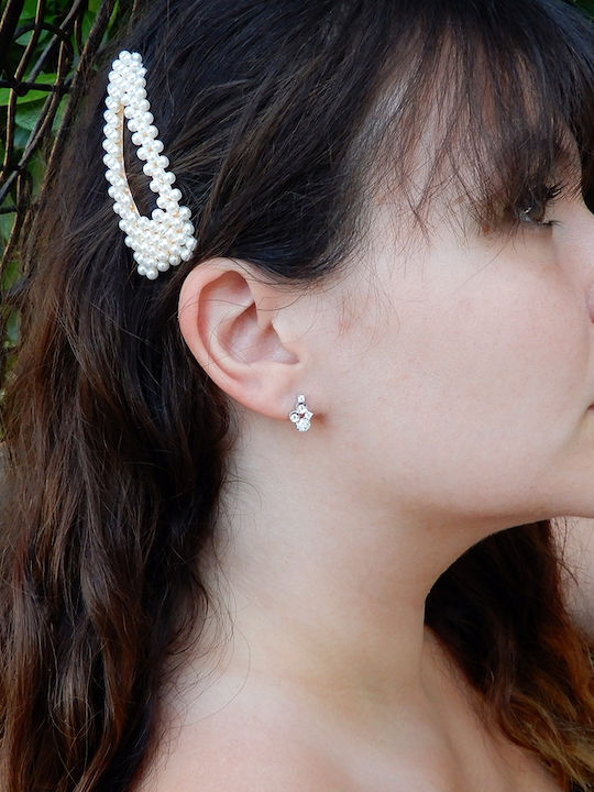 Art d or Earrings Studs in 14K White Gold Art d or Earrings Studs in 14K White Gold