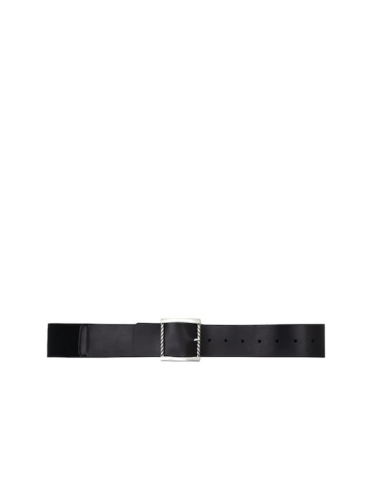 Namaste Elastic Women's Belt Silver