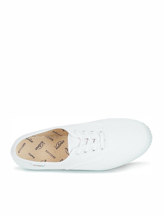 Inglesa Lona Sneakers White