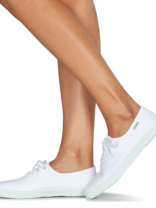 Inglesa Lona Sneakers White