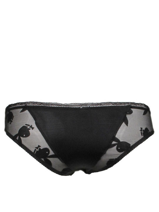 Playboy Women's Slip Black