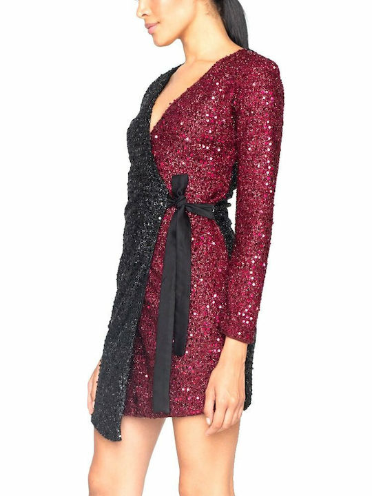 Lace Με Δαντέλα Φόρεμα Βραδινό Κόκκινο