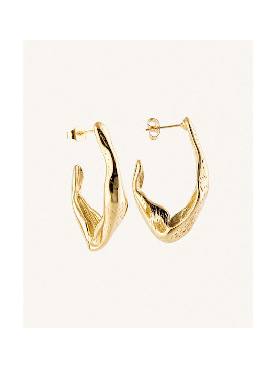 StanStefan Earrings made of Steel Gold Plated