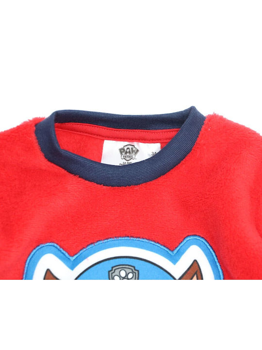 Nickelodeon Kids' Pajamas Winter Fleece Red Vh2071