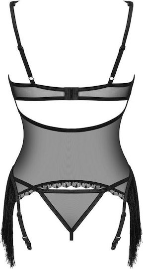 Obsessive Sherila Sexy Corset Black