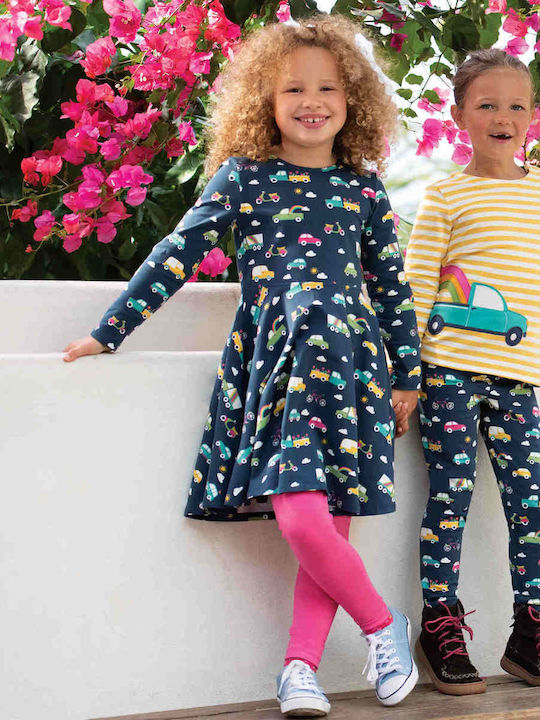 Frugi Kinder Leggings Lang φούξια