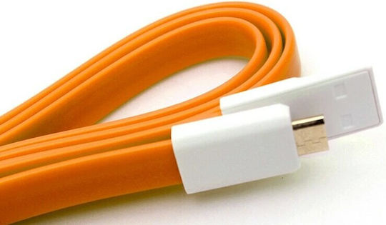 Delight Flat USB 2.0 to micro USB Cable Πράσινο 1m (C04G0100146)