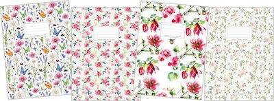 Next Notebooks Ruled A4 40 Sheets Next Τετρ 10pcs (Μiscellaneous Designs/Colors)