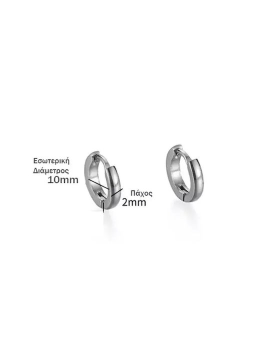 Bode Earrings Hoops made of Steel