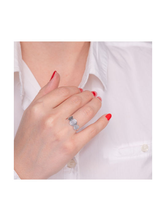 Damen Ring aus Silber