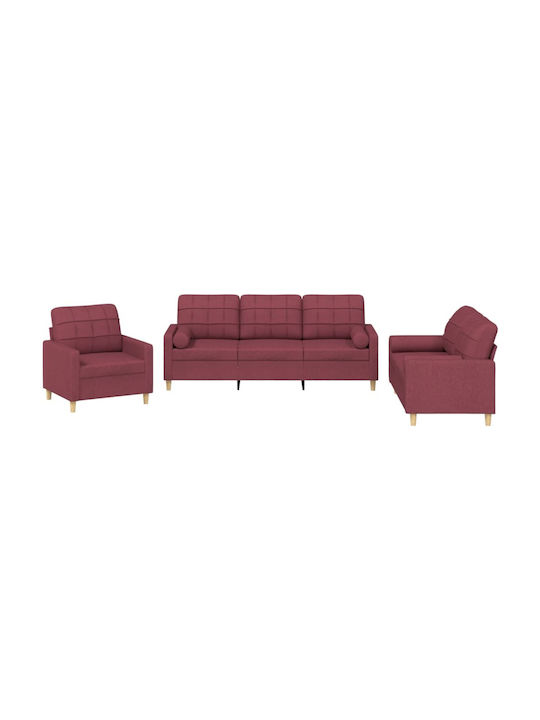 Σετ Σαλονιού 3-Seater & 2-Seater & Armchair