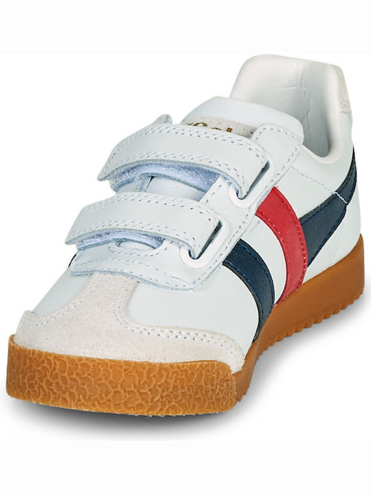 Kids Sneakers with Scratch White