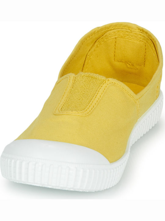 Încălțăminte sport Joasa pentru copii Slip-on Galbene
