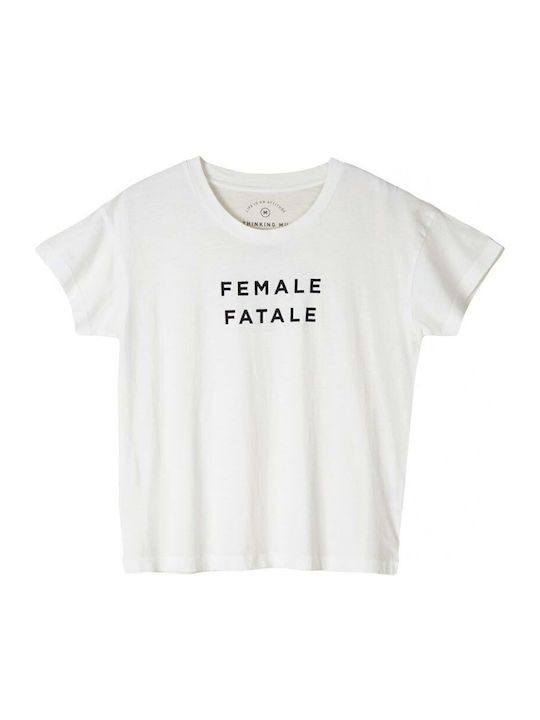 Γυναικείο T-shirt Λευκό