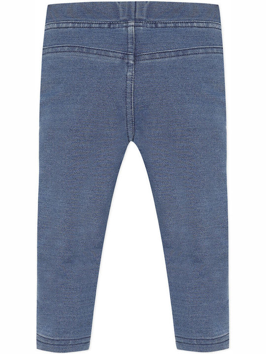 Kinder Leggings Lang Blau