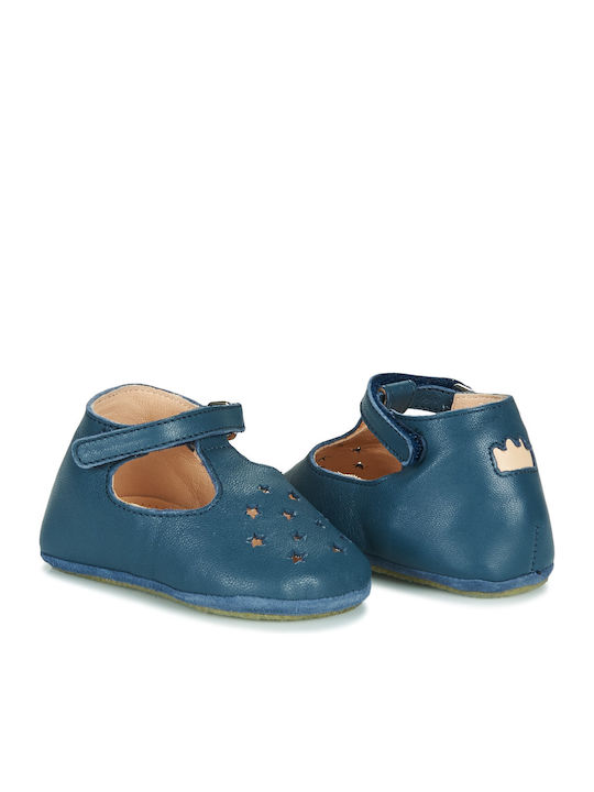 Easy Peasy Baby Hausschuhe Blau Lillop