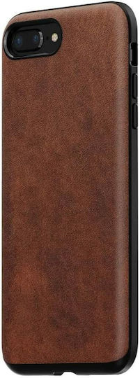 Nomad Rustic Silicone Back Cover Brown for iPhone 8/7 Plus