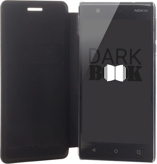 JT Berlin Book Δερμάτινο Μαύρο (Nokia 3)