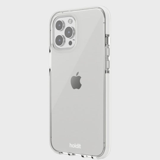 Holdit Задна корица Силикон Бял (iPhone 14 Pro Max)