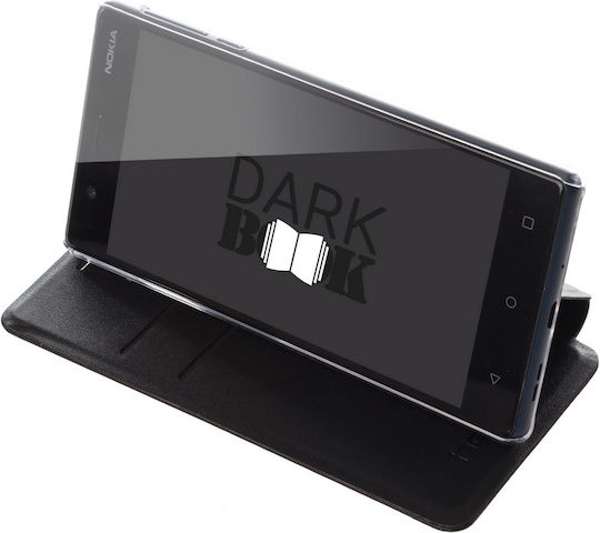 JT Berlin Book Δερμάτινο Μαύρο (Nokia 3)