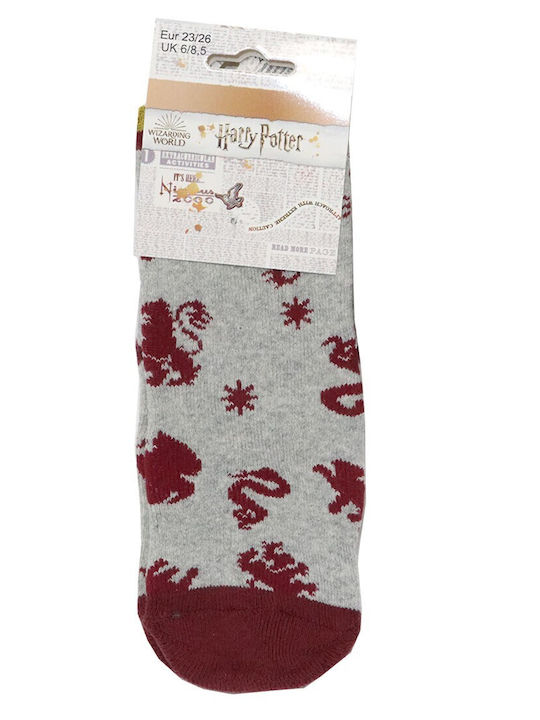 Warner Bros Kids' Socks Non-Slip Grey
