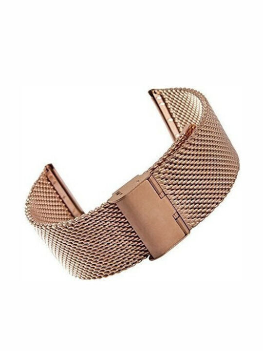 Vitopoulos Metallic Bracelet Pink Gold 12mm