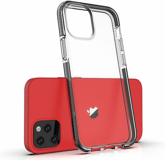 Hurtel Spring Back Cover Σιλικόνης 1mm Μπλε (iPhone 12 mini)