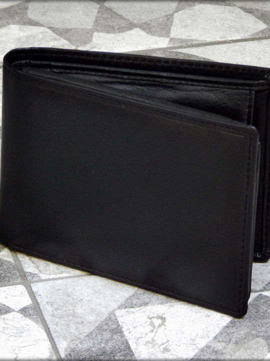 Δερμάτινο Ανδρικό Πορτοφόλι με RFID Μαύρο