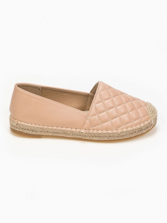 Issue Fashion Women's Knitted Espadrilles Pink